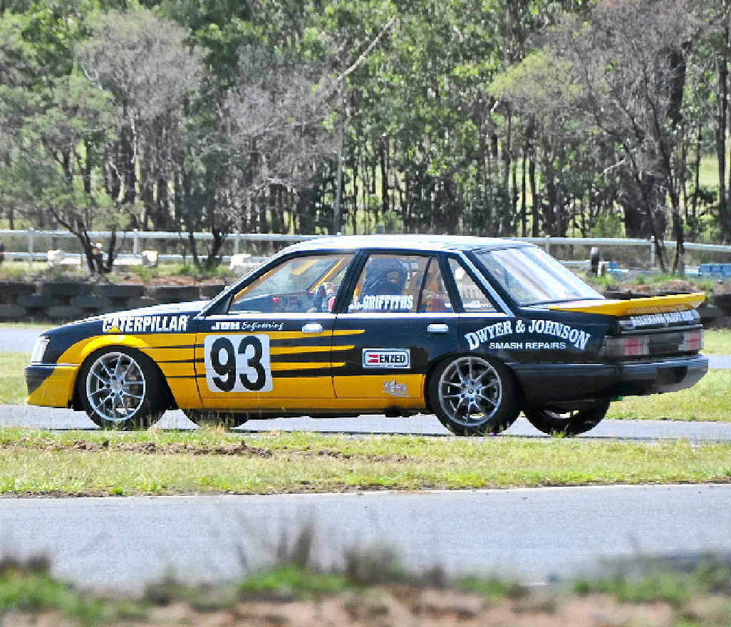 Lenny Griffiths in action during the Short Circuit Motorsport Association meeting on Saturday. Lenny Griffiths in action during the Short Circuit Motorsport Association meeting on Saturday.